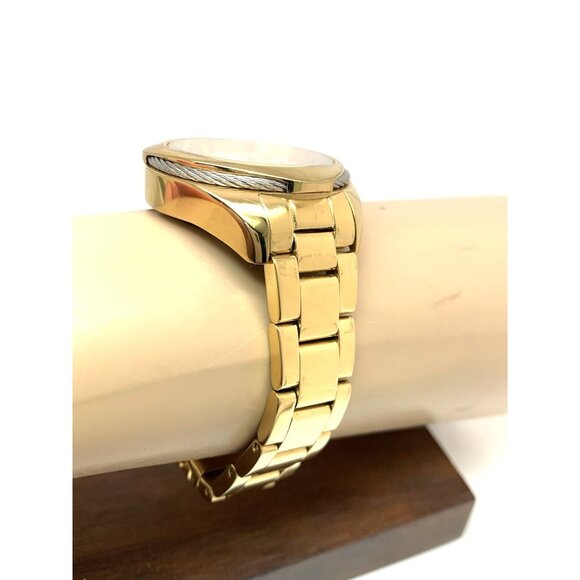 Invicta Women's Watch Bolt 31996 Quartz Mother of Pearl Gold Steel 35mm Case - Picture 12 of 14